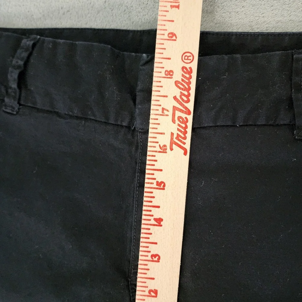 J Crew Women's‎ Shorts Black Frankie Stretch Size 6 Chino